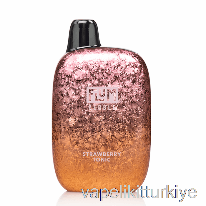 Vape Türkiye Flum Pebble 6000 Tek Kullanımlık çilek Toniği